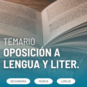 temario oposición secundaria lengua y literatura